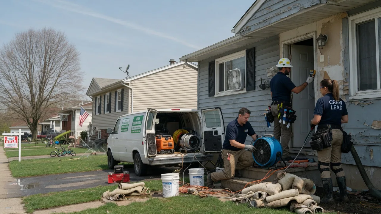 Flood Cleanup in Bucoda, WA near me